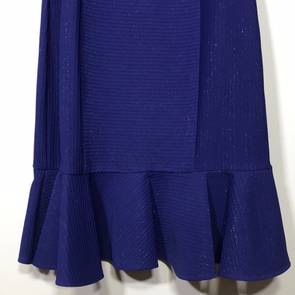 Gabby Skye Purple Sparkle Dress Sz 6 - Picture 5 of 10